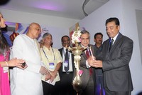 Kamal Hassan And Trisha At FICCI Launch